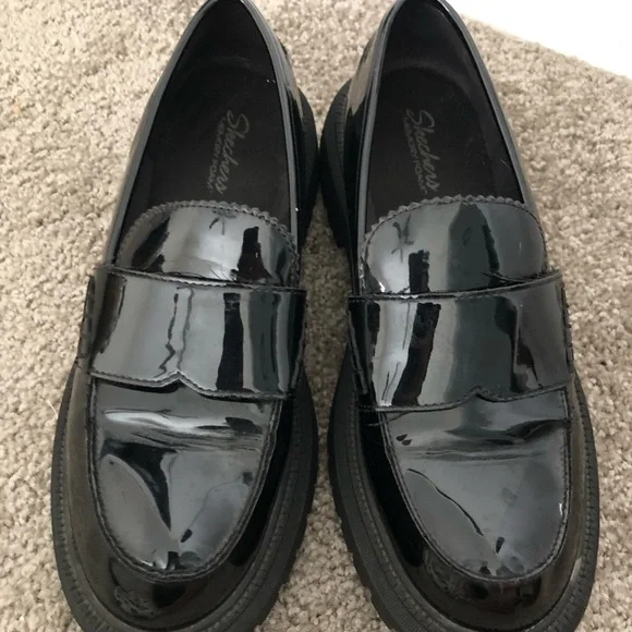 Skechers | Shoes | Skechers Black Slipon Loafers With  display picture 2